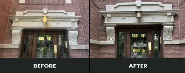 Limestone Repair Before and After (1)